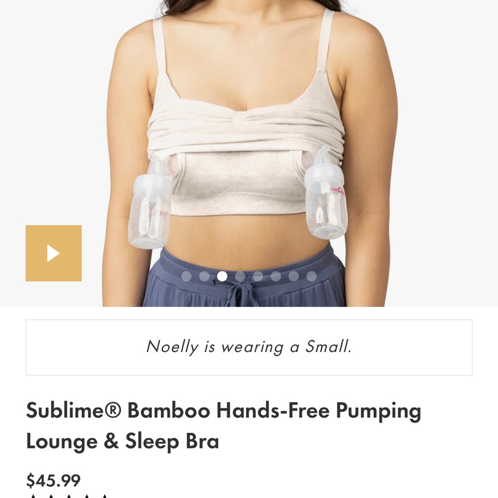 Kindred Bravely Sublime Bamboo Lounge & Sleep Pumping Bra
